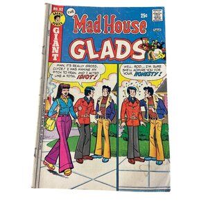 Archie Series The Mad House Glads Giant #92 Mar 1974 Comics Humor Bagged Boarded